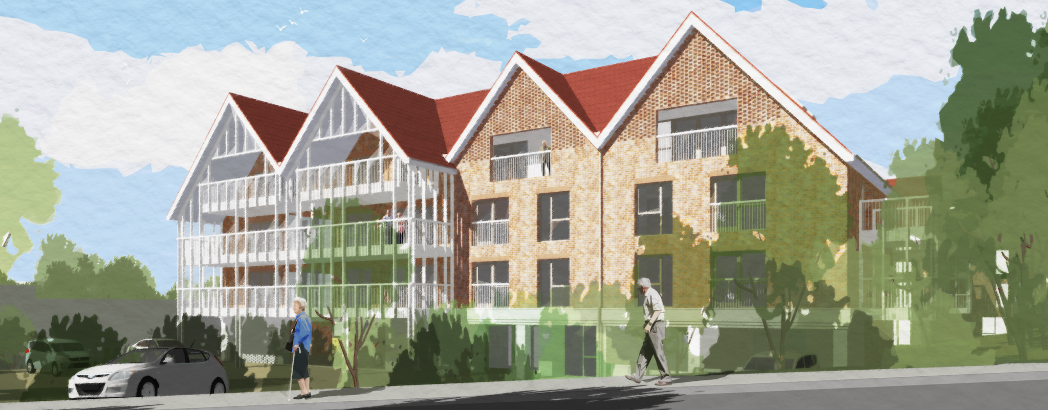 Another retirement living scheme is submitted to planning on behalf of Lifestory.