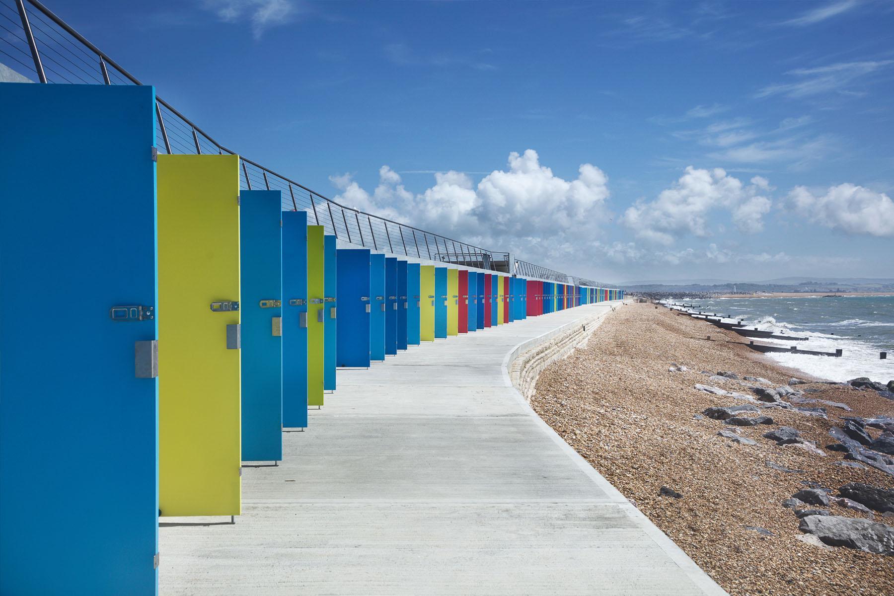 Milford-on-Sea Beach Huts shortlisted for host of awards